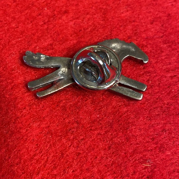 Silver Tone Pony Horse Equestrian Pin - Picture 2 of 12